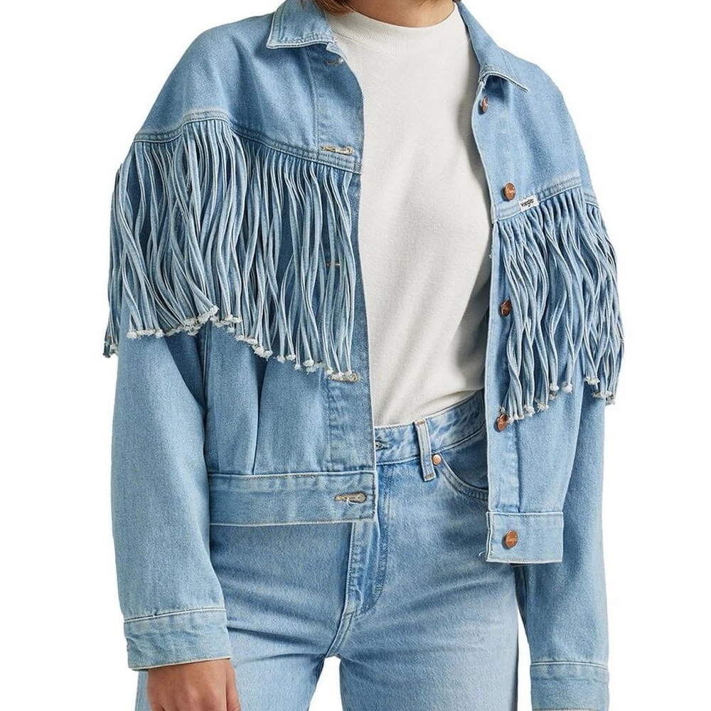 ISO Wrangler Throwback Fringe Jacket